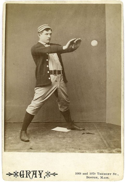19th-century baseball player Jack Clements, who played for the Philadephia Quakers/Phillies for mot of his career